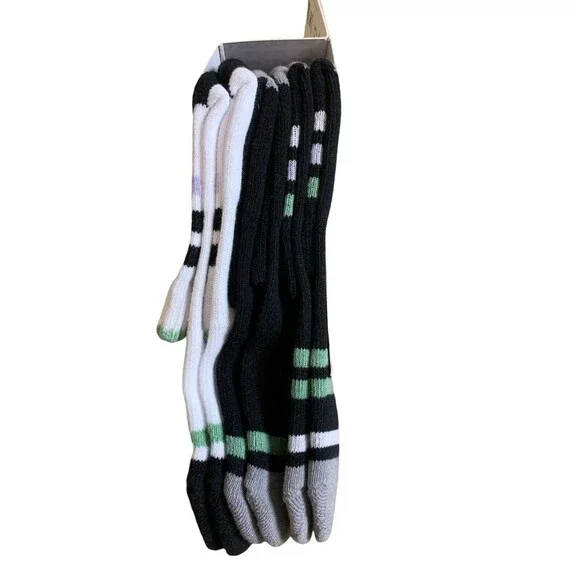 Pair of Thieves Men's Cushion Ankle Socks 3 Pack Shoe Size 6-12 Blk Gray White - Picture 4 of 9